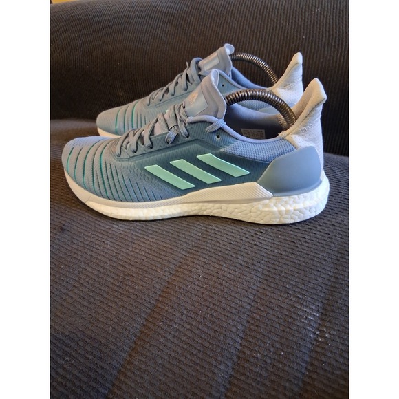 Adidas Solar Glide Boost Blue Running Shoes Women's Size 9.5  BB6628 - Picture 1 of 8